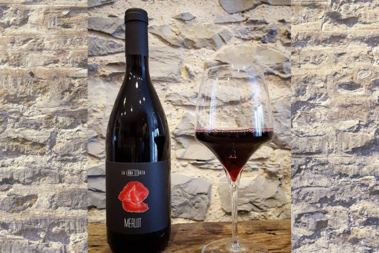 La Luna Storta: Merlot da un suolo generoso