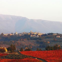 La bellezza di Montefalco, il sapore unico del Sagrantino
