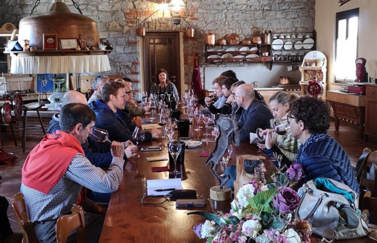Visita e degustazione degli Assaggiatori Vini alla cantina Moschioni