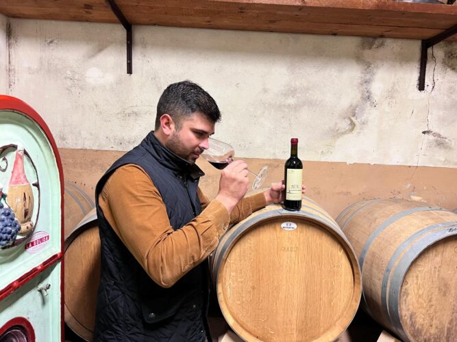 Matteo Buiatti, intervistato da Luis Walter, perchè “Manipolatore di uve?"